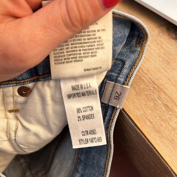 Citizens of Humanity Rocket Crop High Rise Skinny - Size 26 - Picture 3 of 3